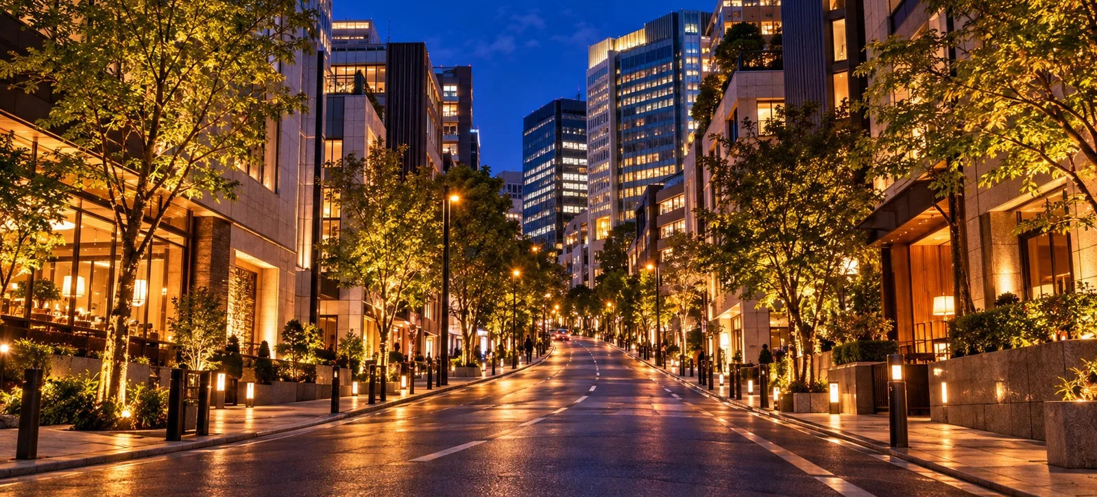 赤坂の街並み