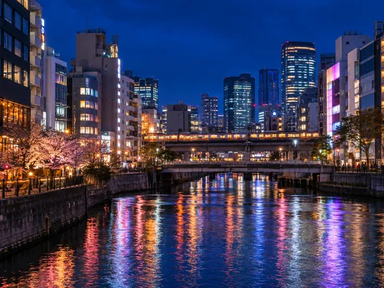 五反田の街の写真