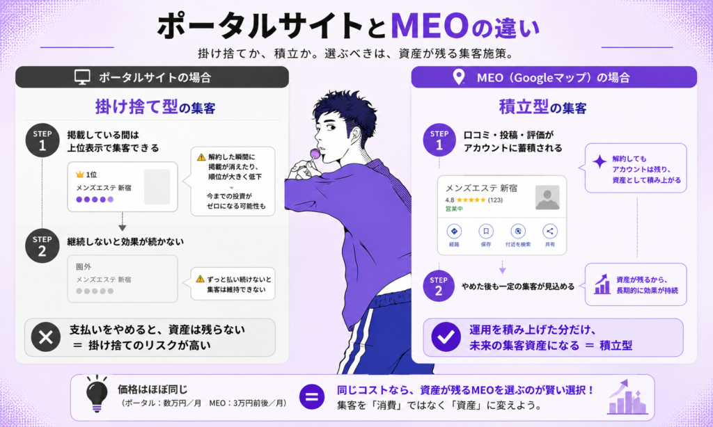 ポータルサイトとMEOの違い②